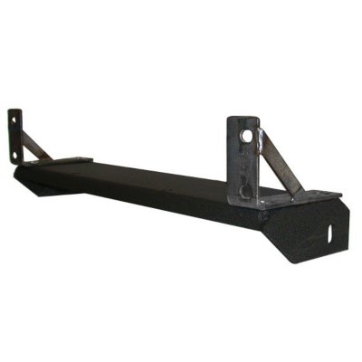 2007 2013 Jeep Wrangler (JK) Winch Mount   Olympic 4X4 Products, Direct fit, Black, Plate