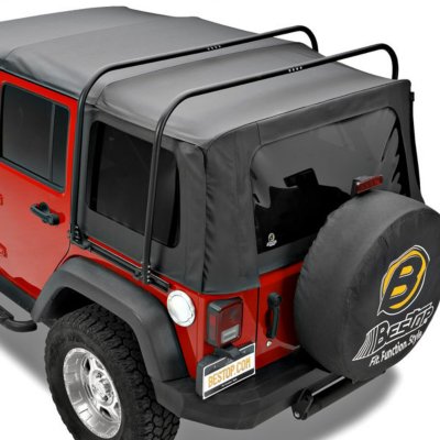 2007 2013 Jeep Wrangler (JK) Cargo Rack   Bestop, Bestop Highrock 4x4