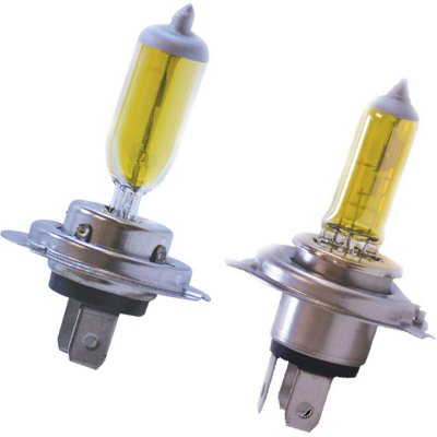 Headlight Bulb PIAA H4 Plasma Yellow Direct Fit